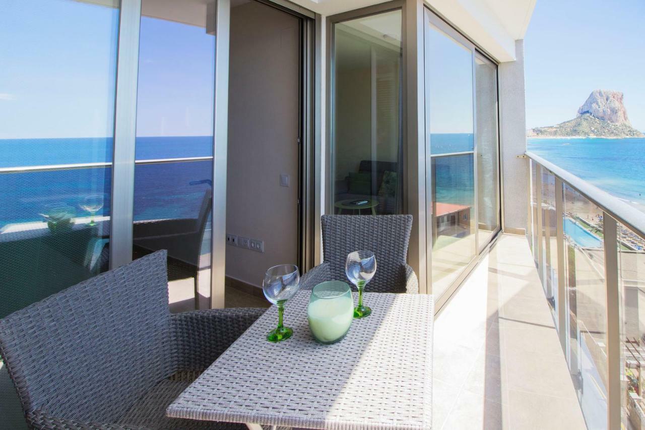 Beautiful Frontline Apartment Melioria With Panoramic Seaview Calpe Exteriér fotografie